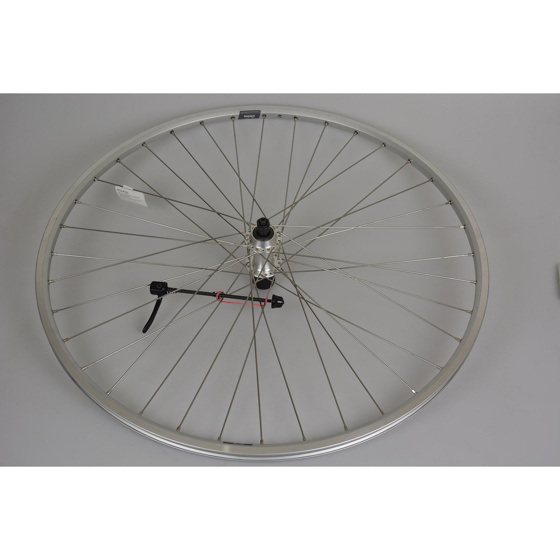 Hinterrad 700C -Ausfall Cass.8 9 V Chrina Silber