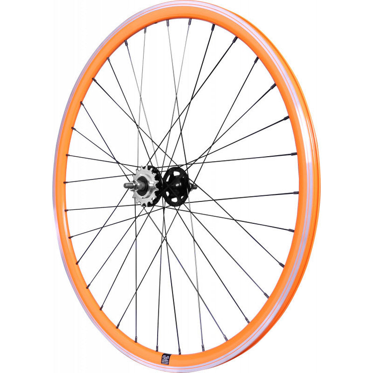 VELOX -Hinterrad 550 622x17c Fliiplop Orange
