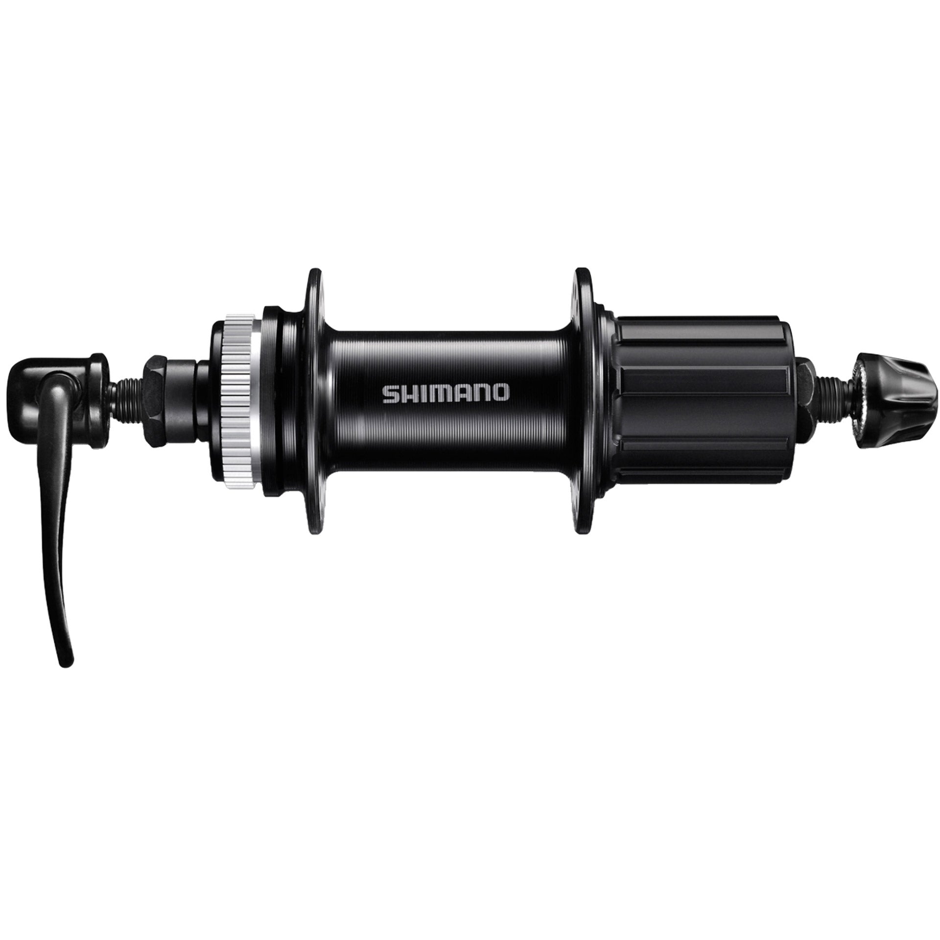 Shimano Achterwiel-Konkurrenz 21-584 Schwarzer Disc QR 10V