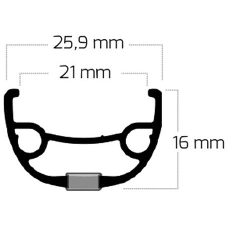 Shimano Achterwiel-Konkurrenz 21-584 Schwarzer Disc QR 10V