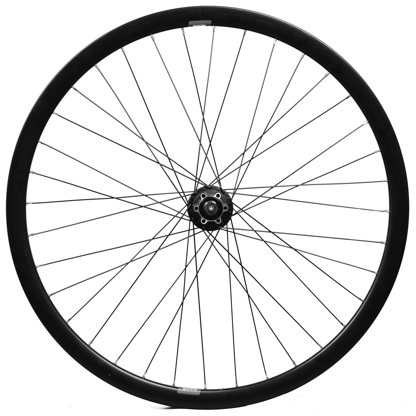 Vorderrad 28 Disc 475 Hub Outdoor Niederländisch 19 Rand 36G Schwarz