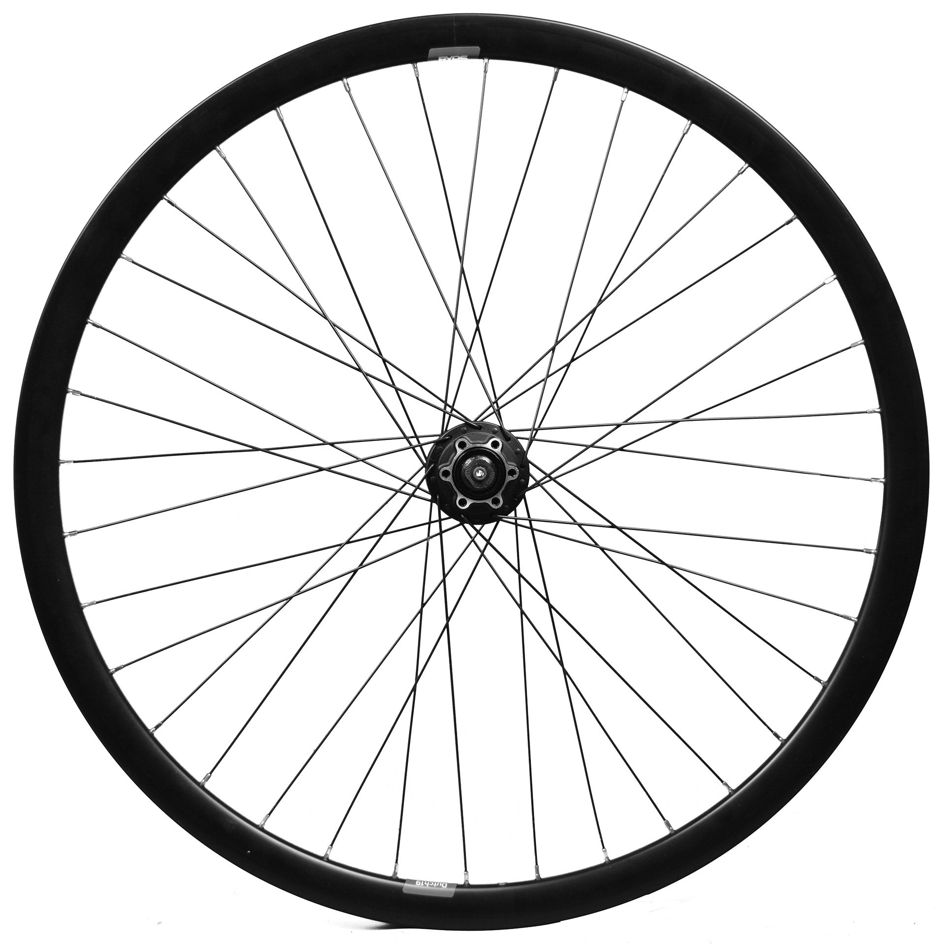 Vorderrad 28 Disc 475 Hub Outdoor Niederländisch 19 Rand 36G Schwarz