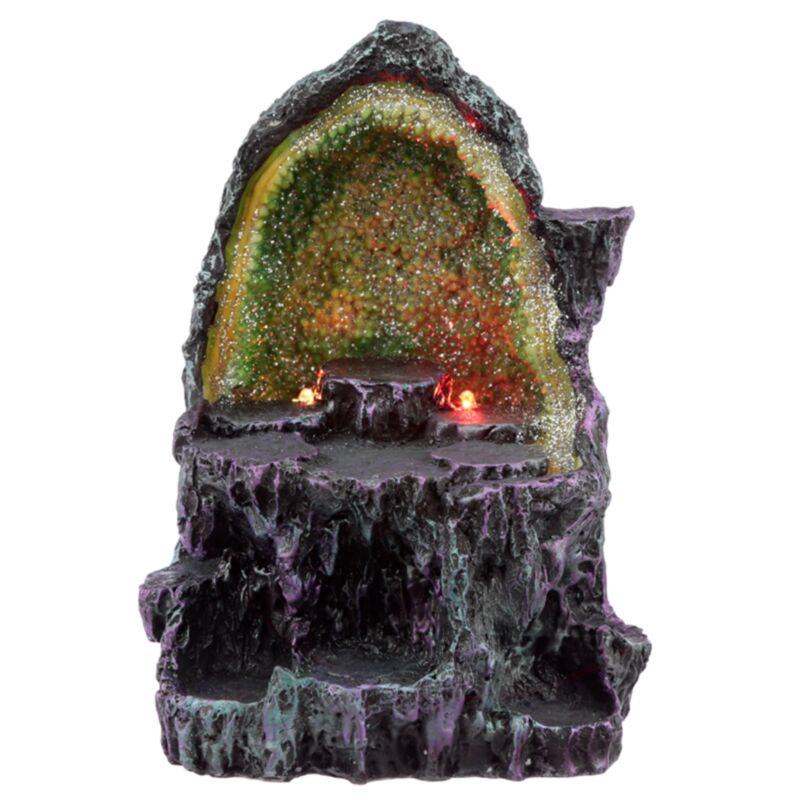 Dark Legends Crystal Cave LED Miniatur Statuatjes Display