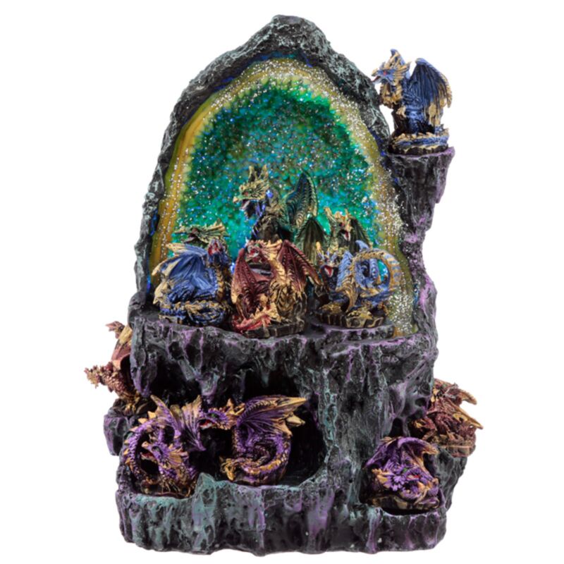 Dunkle Legenden Crystal Cave Dragon Miniaturstatuats