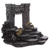 Mittelalterliche Ritter -Miniatur -Statuettes Display Ständer