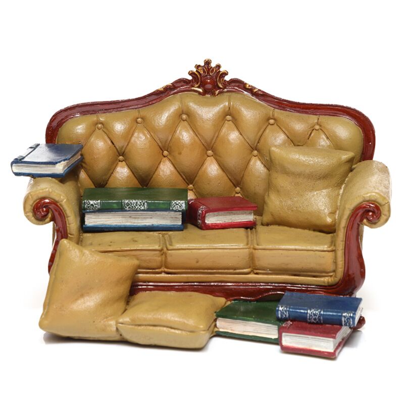 Schwarzer Katzenwelt -Sofa Display