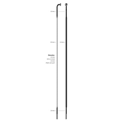 SAPIM SPAAK 14-254 CX-RAY Flat Silber mit Brustwarze (20.)