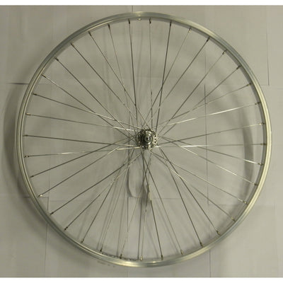 Vorderrad Parallex 26-Zoll Felgenbremse 36G silber