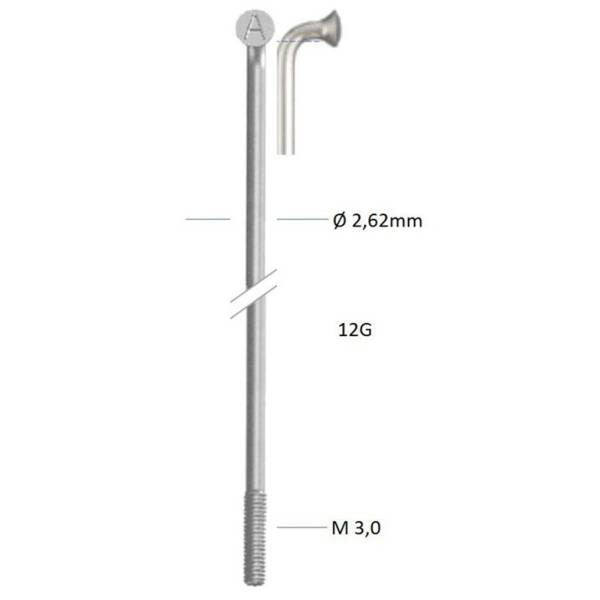 Alpina Spaak Zink 12-180 ohne Brustwarze (144st)