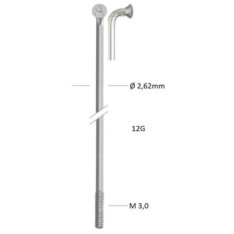 Alpina Spaak Zink 12-265 ohne Nippelsilber (144st)