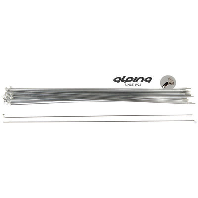 Alpina Speiche Zink 14-294 ohne Nippel Silber (144Stk)