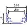 ROLAND HINTERWALL 26 21-559 Alu Remonaf