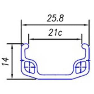ROLAND HINTERWALL 26 21-559 Alu Remonaf