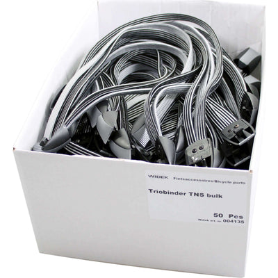 Box Widk Triobinder uni bev schwarz grau (50)