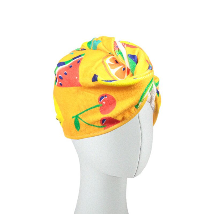 Sommerfrüchte Mikrofaser Haarwackelhandtuch