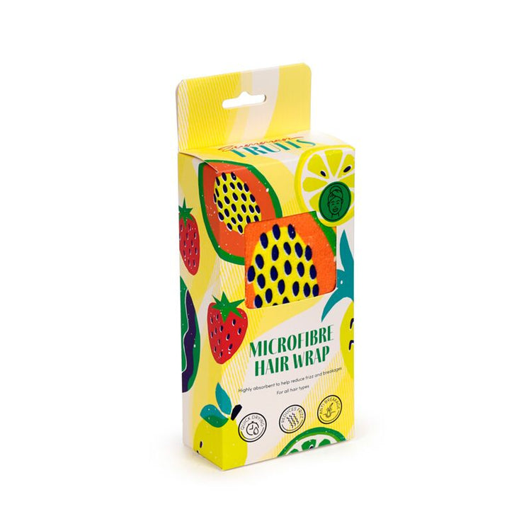 Sommerfrüchte Mikrofaser Haarwackelhandtuch