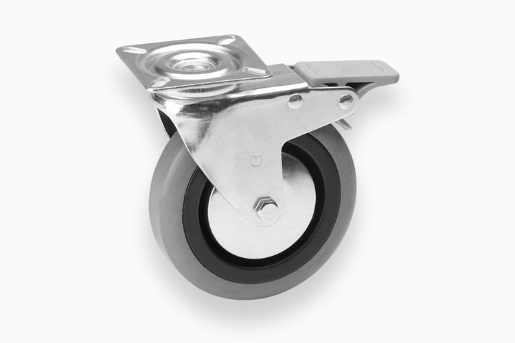 Metafranc Lenkrolle 100mm r.t. gr w - wu0800750