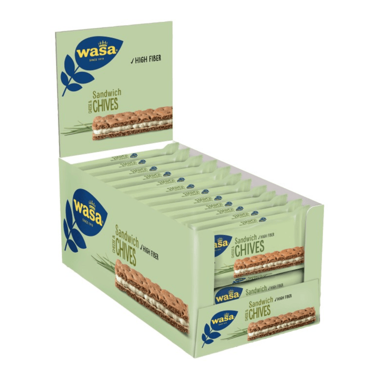 Wasa Sandwich Frischkäse und Schnittlauch (24x 37gr)