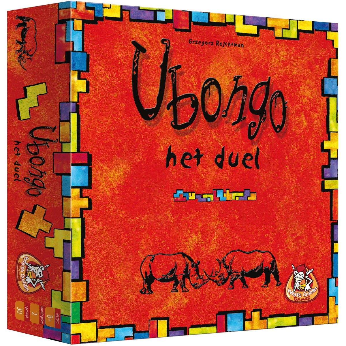 Weiße Goblin -Spiele Ubongo Het Duell