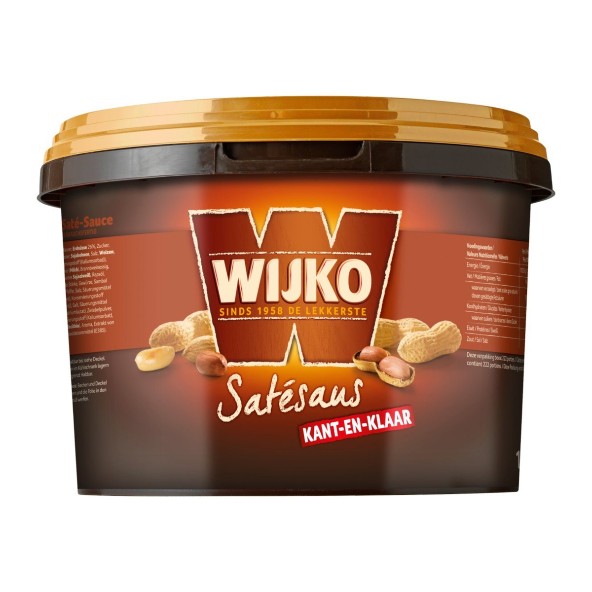 Wijko-Satay-Sauce gebrauchsfertig (10 kg)