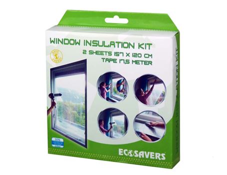 Ecosavers Fenster Isolierung Öl 1,57 x 1,20 m (3,75 m²)