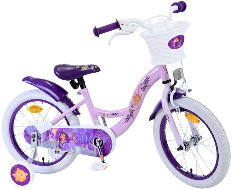 Wish Wish Kinderfiets Mädchen 14 Zoll lila