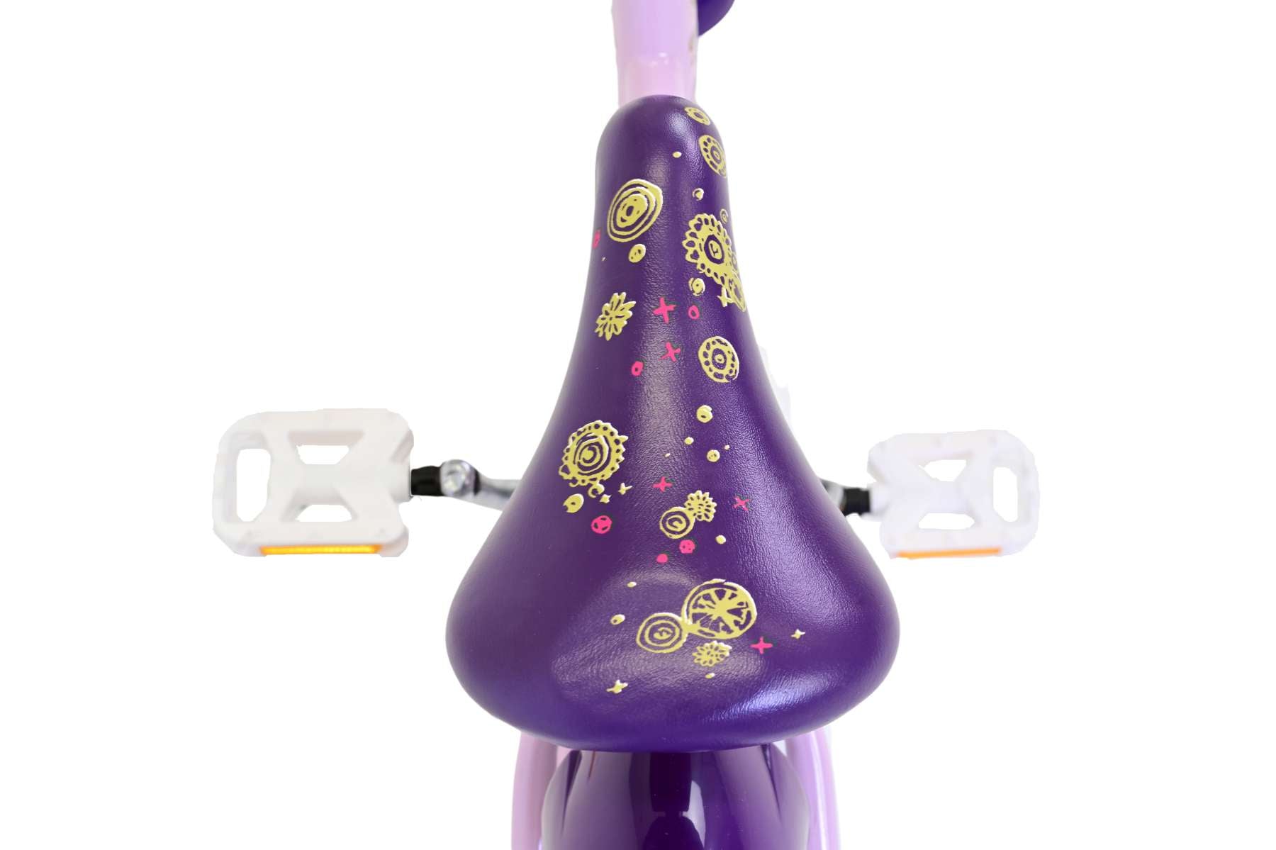 Wish Wish Kinderfiets Mädchen 14 Zoll lila