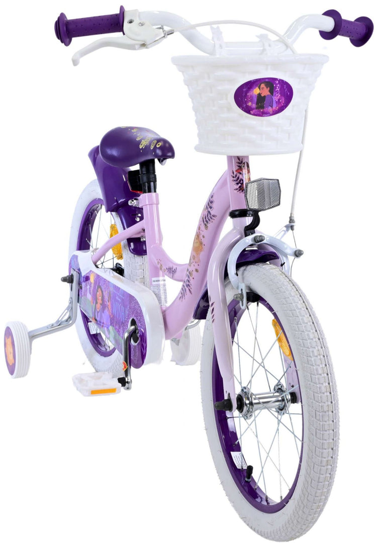 Wish Wish Kinderfiets Mädchen 14 Zoll lila