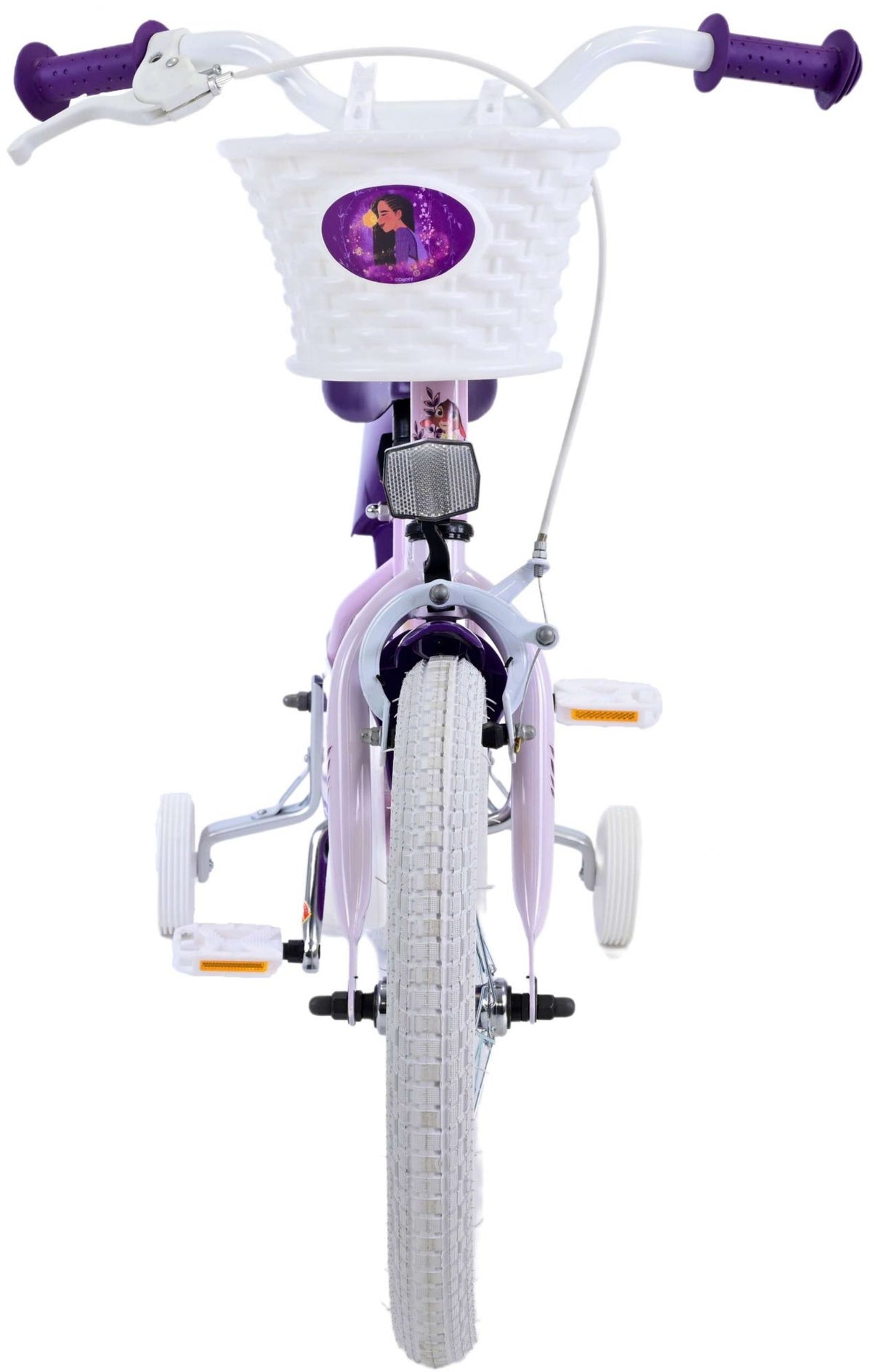 Wish Wish Kinderfiets Mädchen 14 Zoll lila
