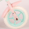 Woezel Pip Children's Bicycle - Mädchen - 10 Zoll - Mint Blue Pink - Trapper
