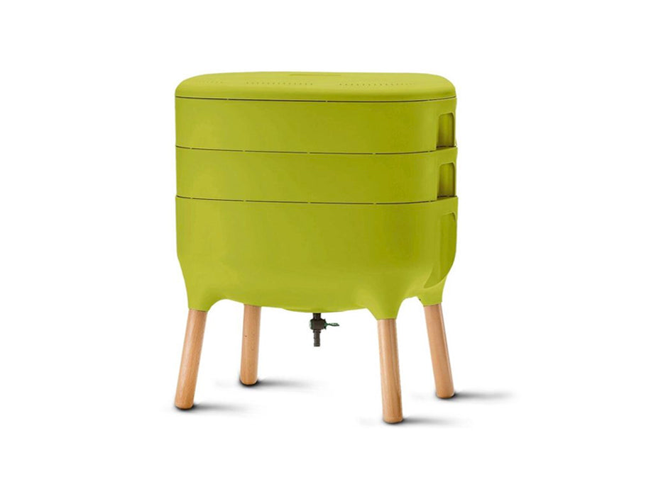 Plastia Worm Composter Lime