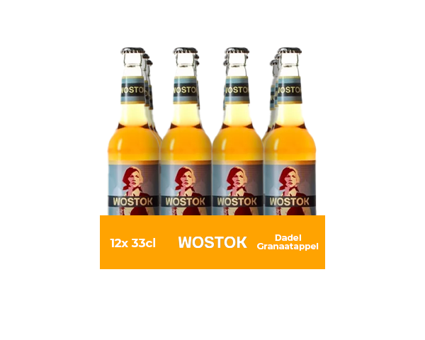 Wostok Dattel-Granatapfel-Flasche (12x 33cl)