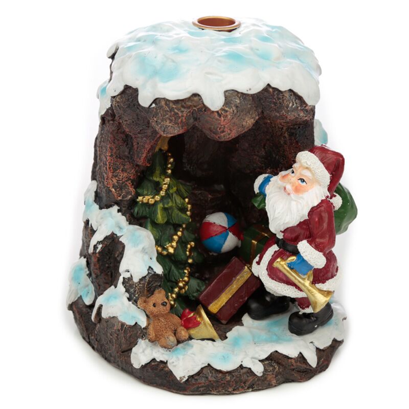 Weihnachtshöhle Backflow -Weihrauchhalter
