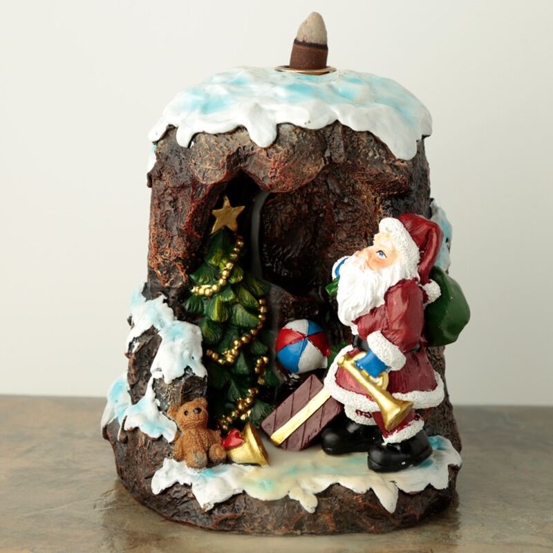 Weihnachtshöhle Backflow -Weihrauchhalter