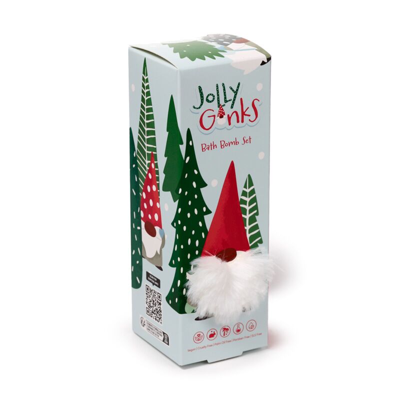 Schönheitsgeschenkset von 3 Weihnachtsgnoom Bruisballen