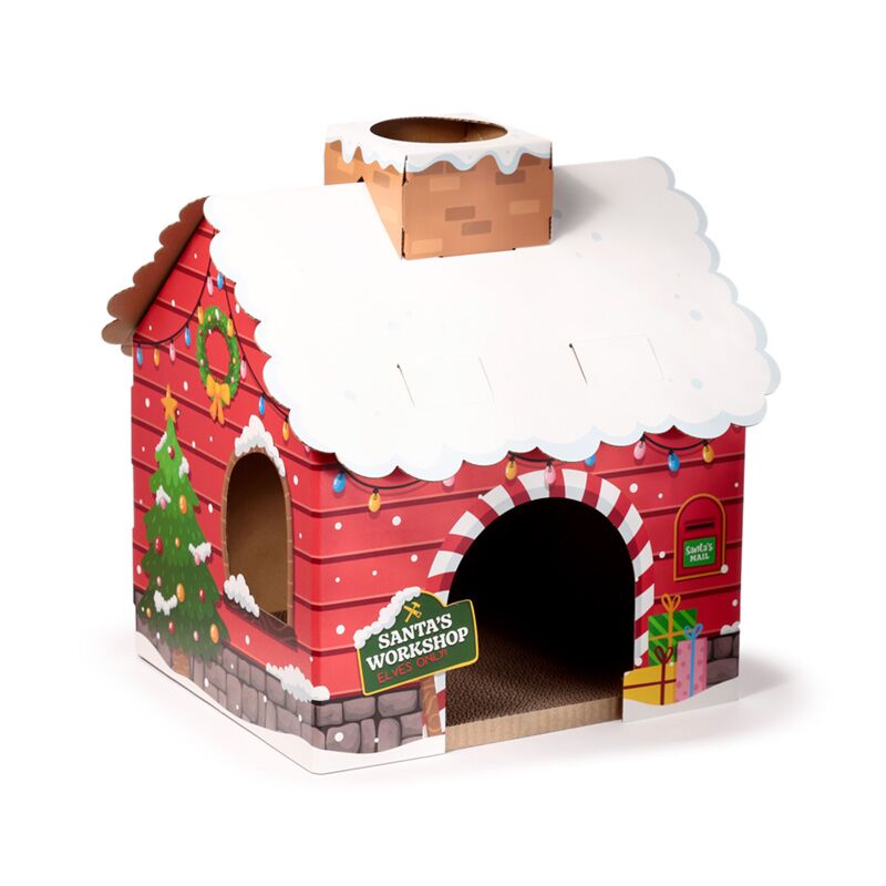 Weihnachtshöhle Weihnachten 100% Kartonkatze Playhouse