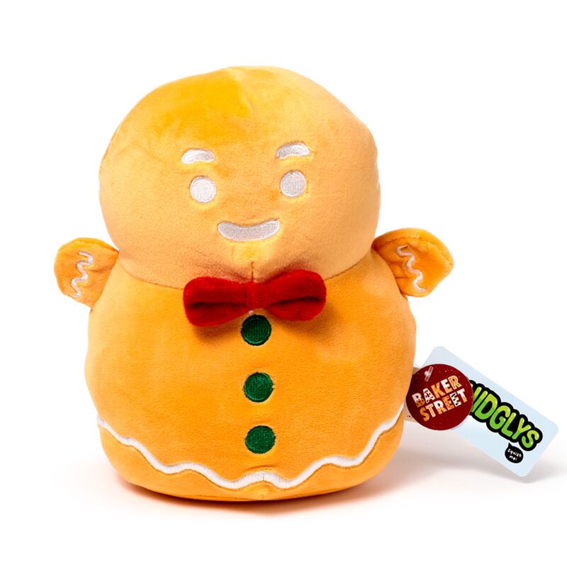 Pluche Squidibergs Baker Street Weihnachtsgingerbread Mann