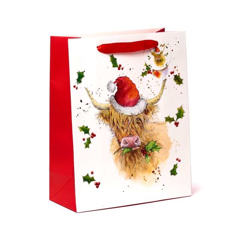 Jan Pashley Christmas Highland COO Geschenktüten l