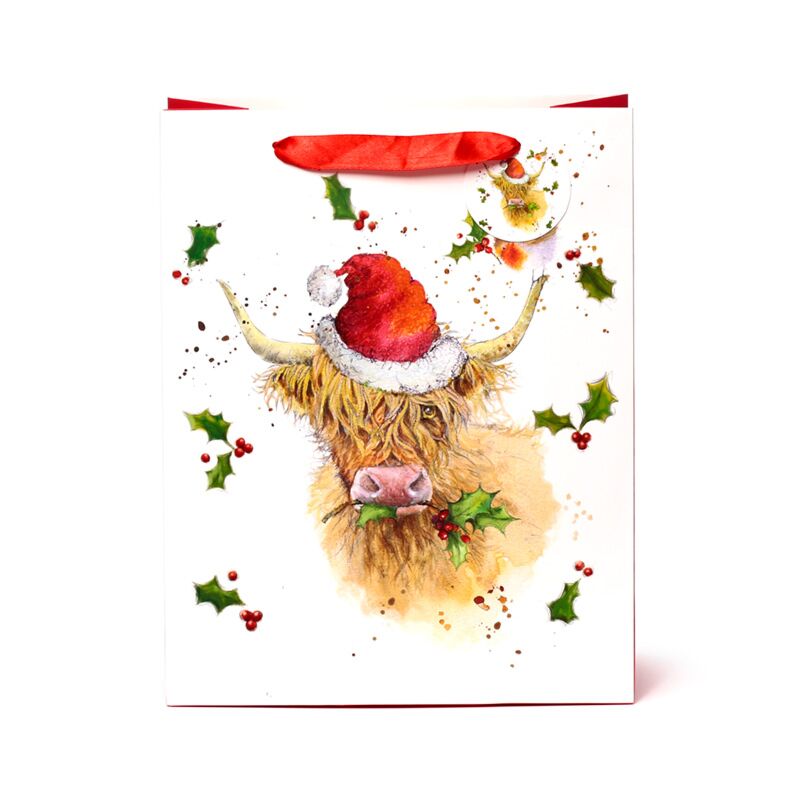 Jan Pashley Christmas Highland COO Geschenktüten l