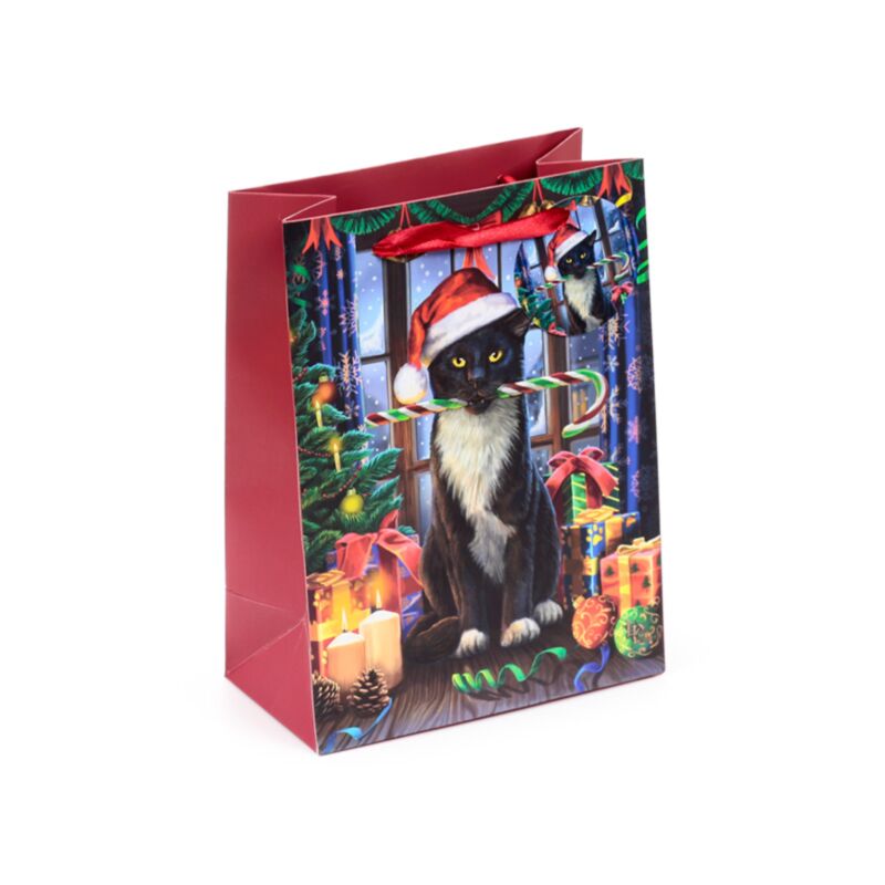 Lisa Parker Weihnachten Krampus Katze - Geschenktüte Medium