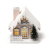 Schnee-Weihnachtshaus-LED-Dekoration