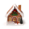 Gingerbrood Bakker Christmas House führte Dekoration