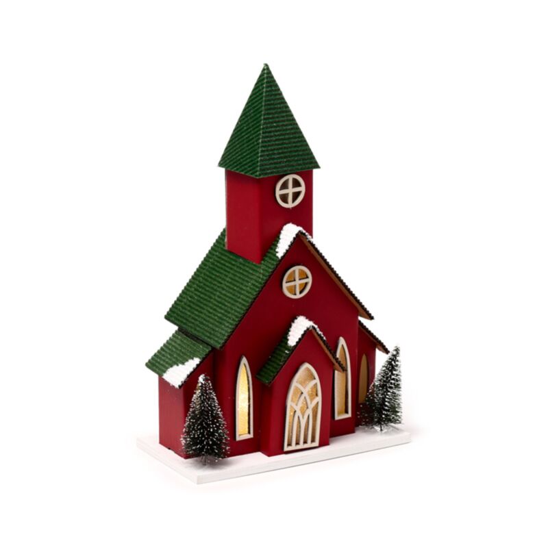 Die Weihnachtskirche führte die Dekoration an
