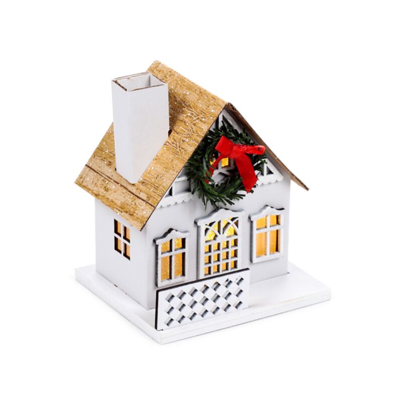 Winter Wunderland Weihnachtskranzhaus führte Dekoration