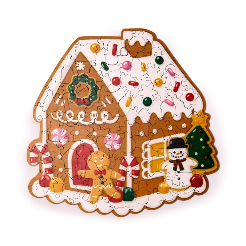 Weihnachtsgingerbrood Baker Street 130. Beinpuzzle