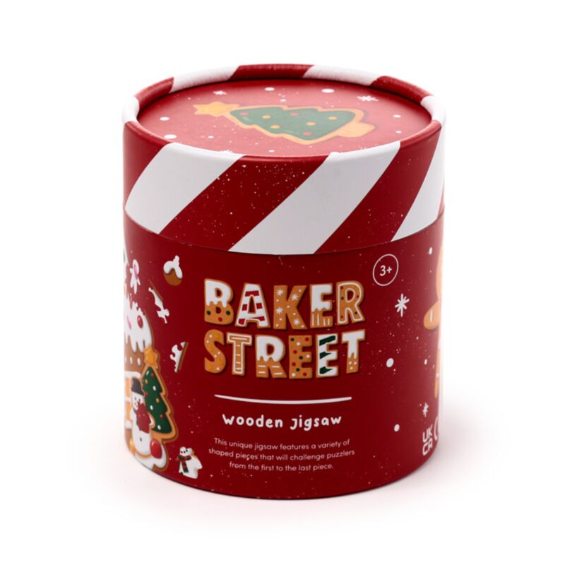 Weihnachtsgingerbrood Baker Street 130. Beinpuzzle
