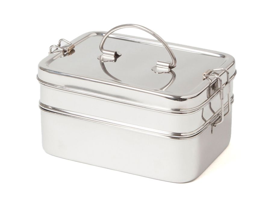 Öko-Brotbox Lunchbox XL Double