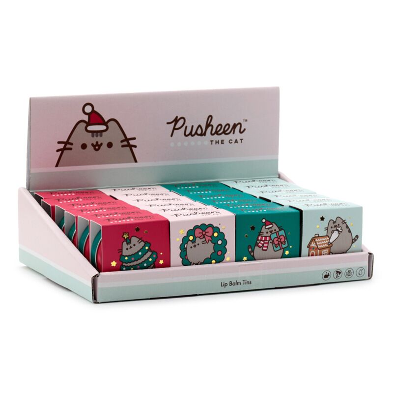 Weihnachten 2023 Pusheen der Katzenlippenbalsam in Blik