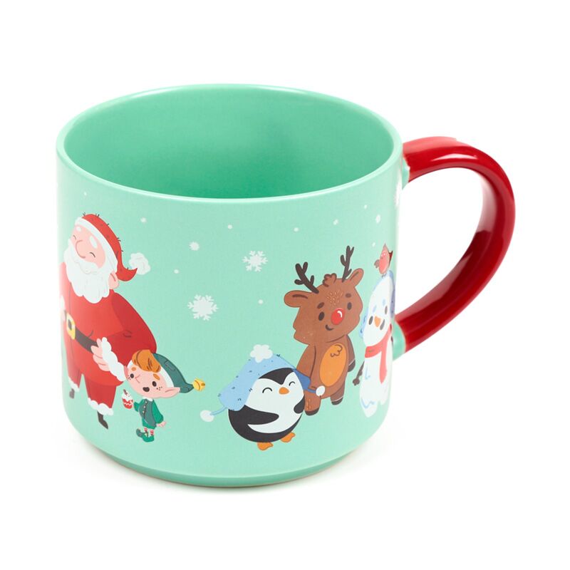 Weihnachten Jingle großer Porzellanbecher