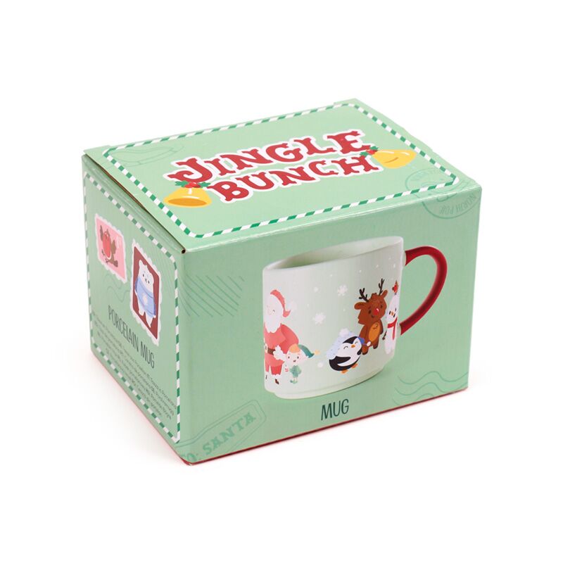 Weihnachten Jingle großer Porzellanbecher